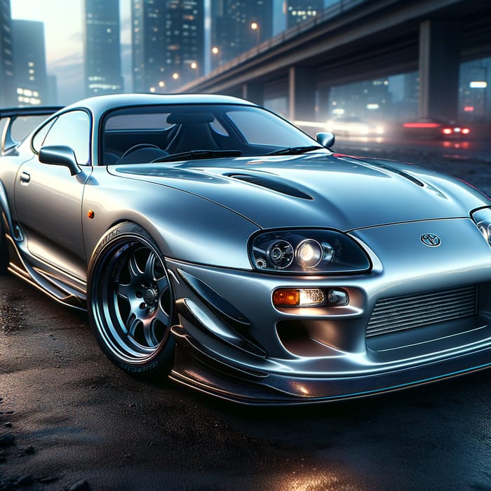 Toyota Supra MK 4 - Sleek High-Performance Sports Car