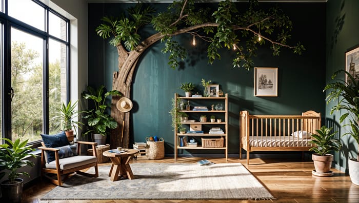 Biophilic Kids Room Design Inspiration