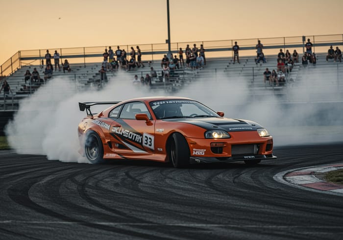 Supra MK4 Drifting: Thrilling Performance and Style