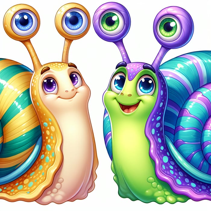 Animated Snails for Children's Stories