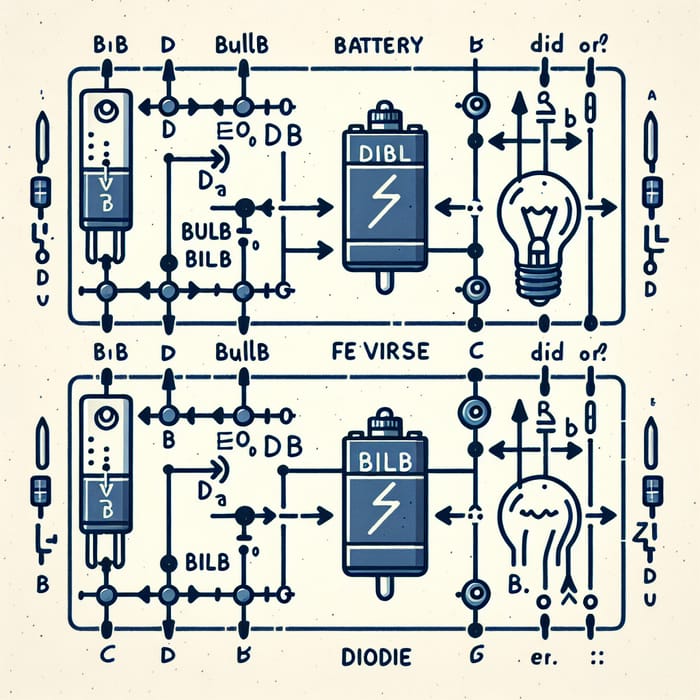 Understanding Series Circuits: Forward & Reverse Bias