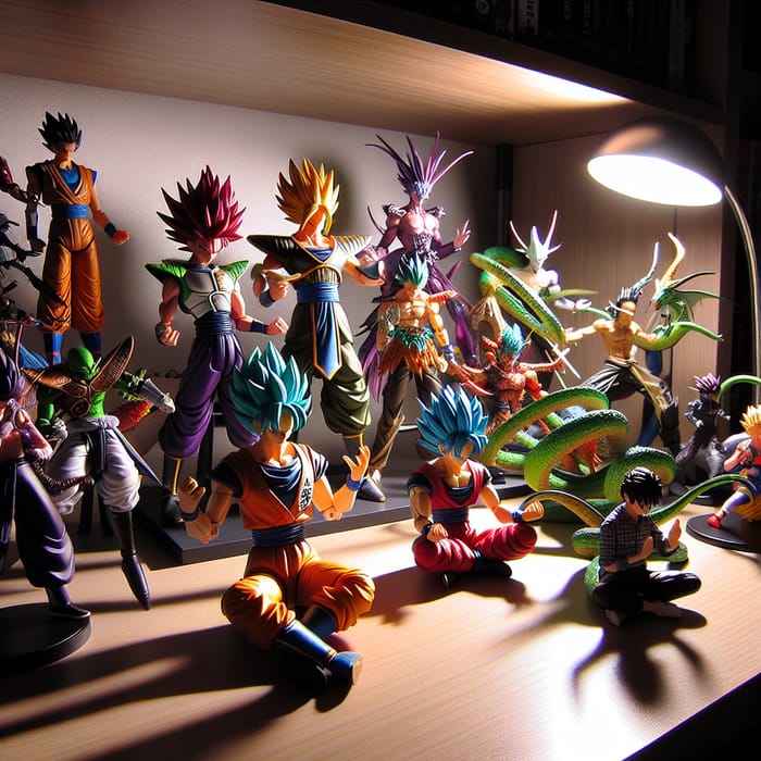 Dragon Ball Z Desk Decor: Martial Arts Aliens & Abilities Dragon Ball Z Desk Decor: Martial Arts Aliens & Abilities