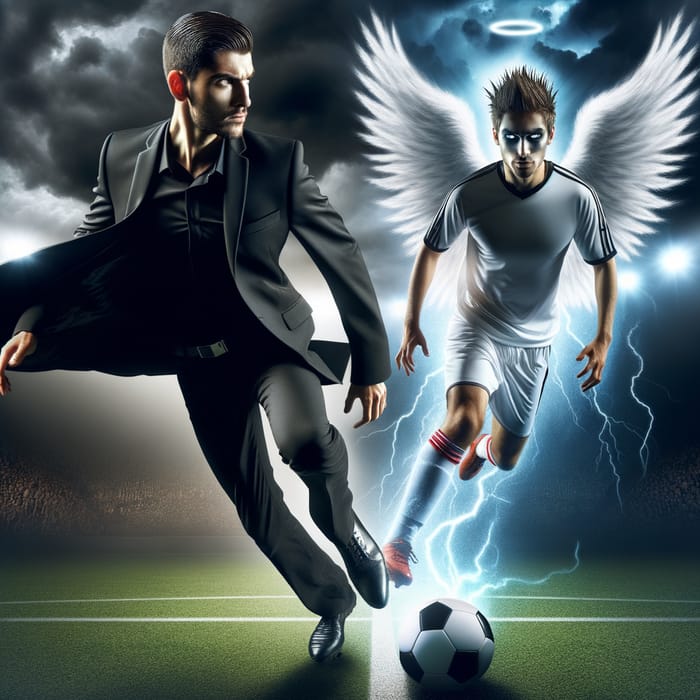 Epic Messi vs Ronaldo: Good vs Evil Clash