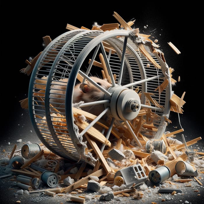 Damaged Hamster Wheel: Repair or Replace?