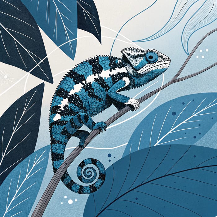 Chameleon Symbolizing Marketing Careers