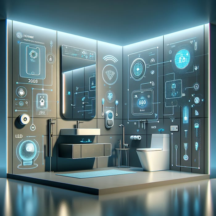 Smart Bathroom with IoT Connectivity Features