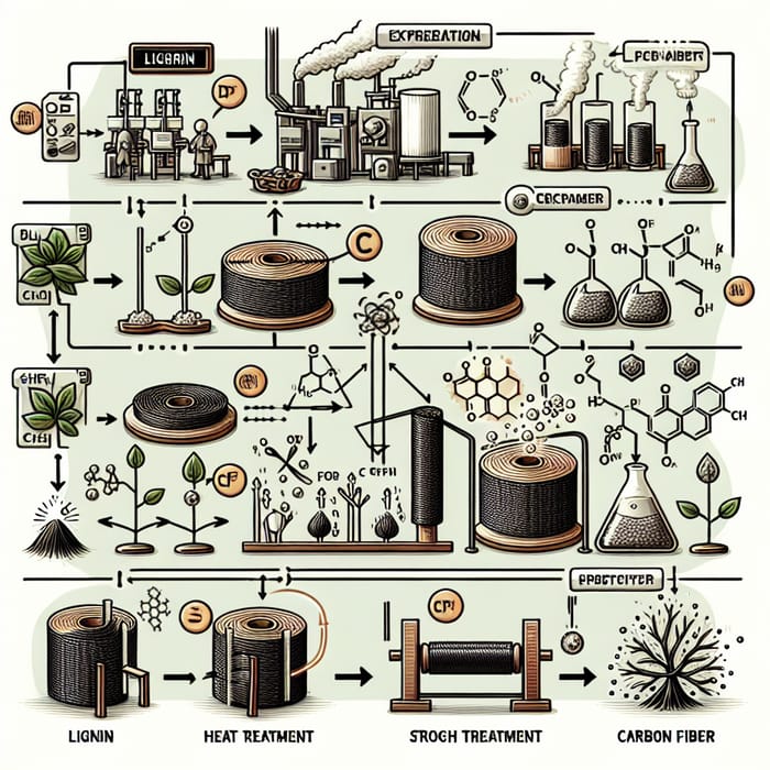 Carbon Fiber from Lignin: Innovative Process