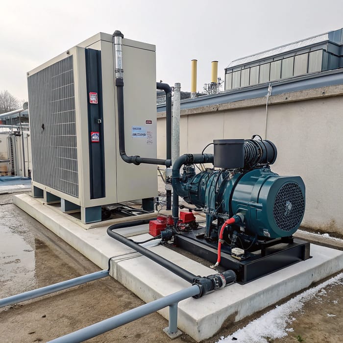 Screw Compressor for Heat Pump Efficiency