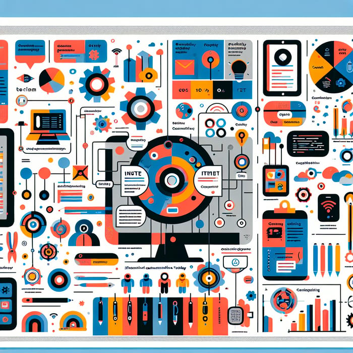 Design a Timely ICT Poster | Productivity Tools Visualized