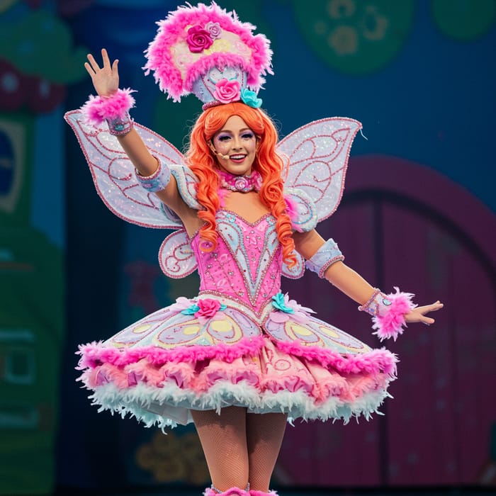 Colorful Fantasy Costume for Kids and Teens