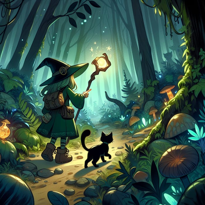 Little Witch's Enchanting Adventure