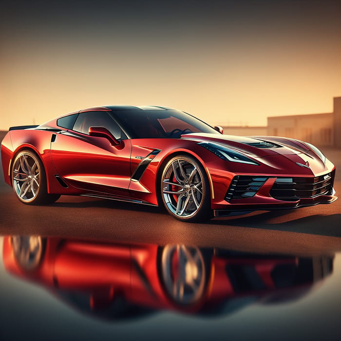 Sleek Corvette: The Ultimate Speed Machine