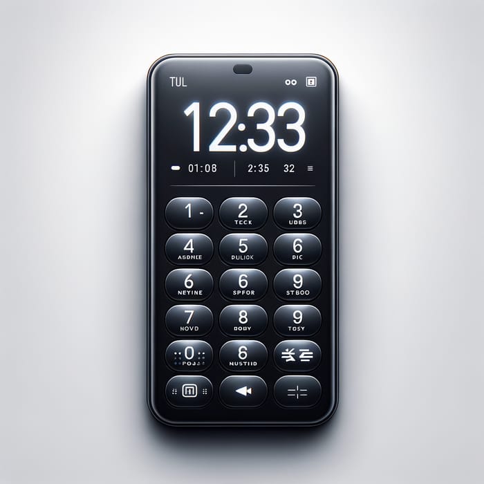 Update Mobile Phone Keypad