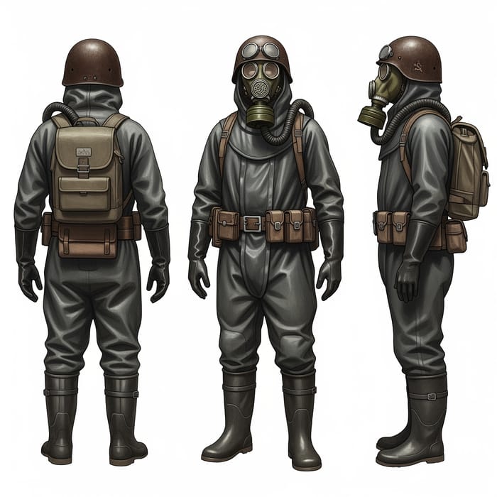 Post-Apocalyptic Character Art from Metro 2033 Post-Apocalyptic Character Art from Metro 2033