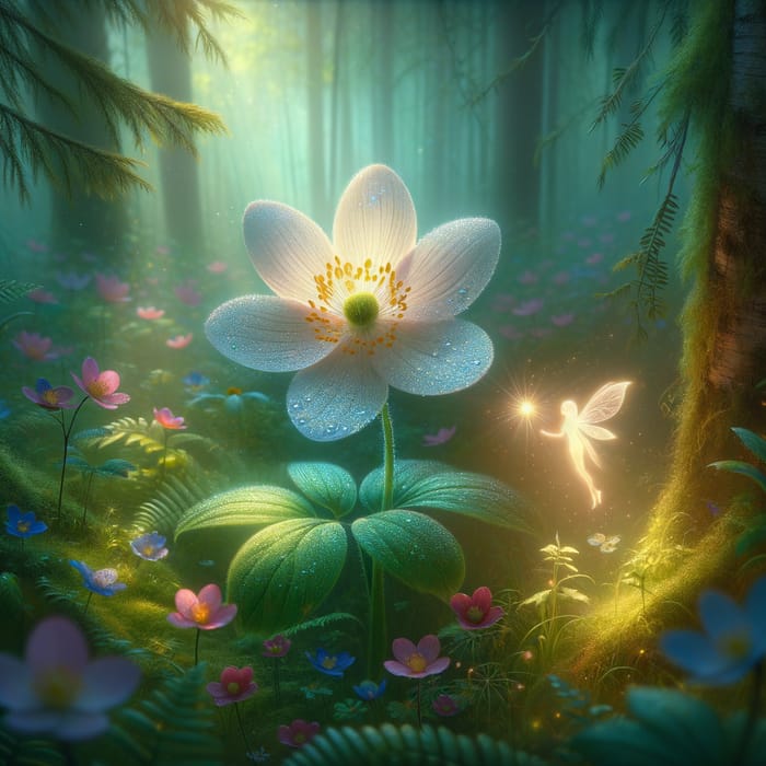 Seventh Petal: Enchanting Forest Scene and Fairy - Song Interpretation