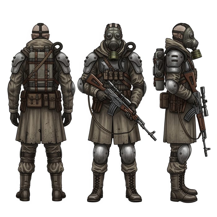 Metro 2033 Survivalist Concept Art Metro 2033 Survivalist Concept Art
