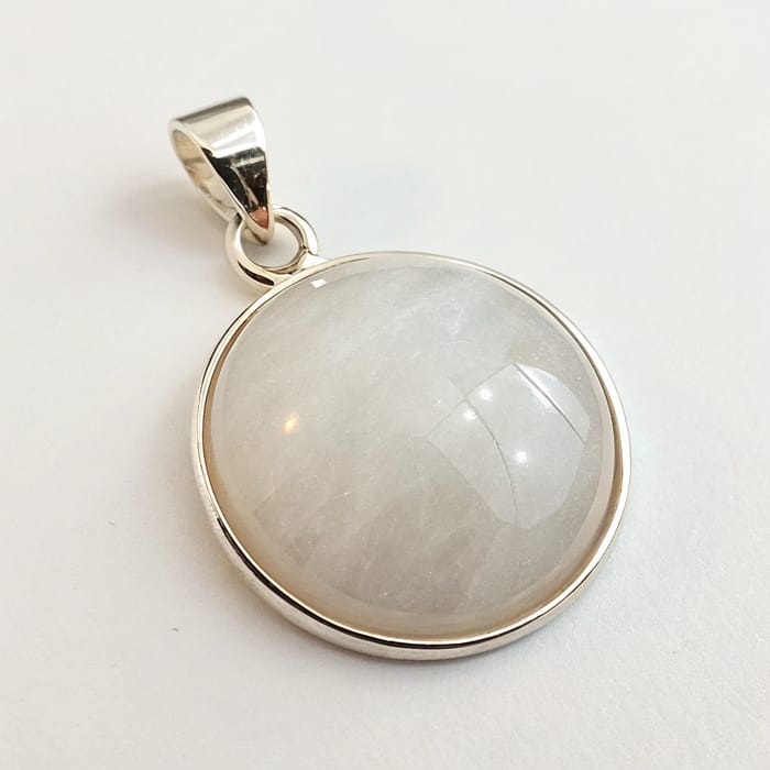 Round Stone Pendant - No Diamond