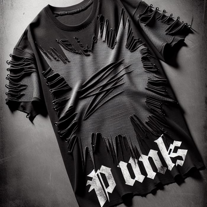 Punk Emo Vivienne Westwood Slashed T-Shirt