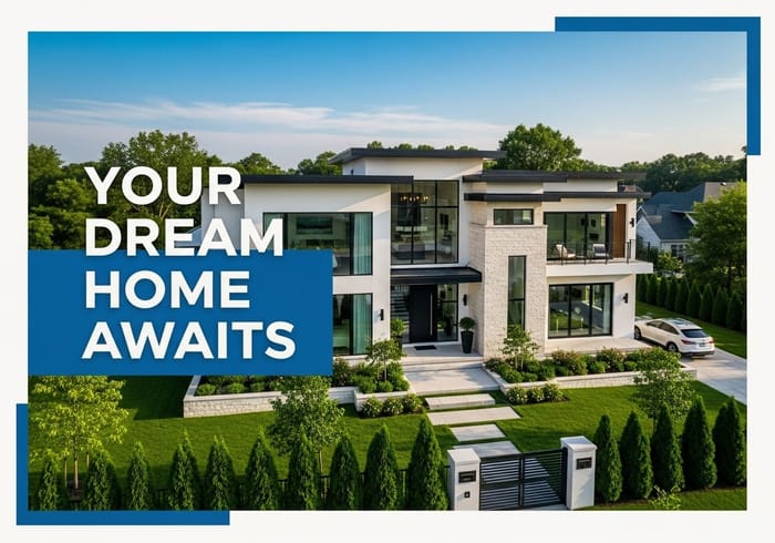 Your Dream Home Awaits - Modern Property Ad Your Dream Home Awaits - Modern Property Ad