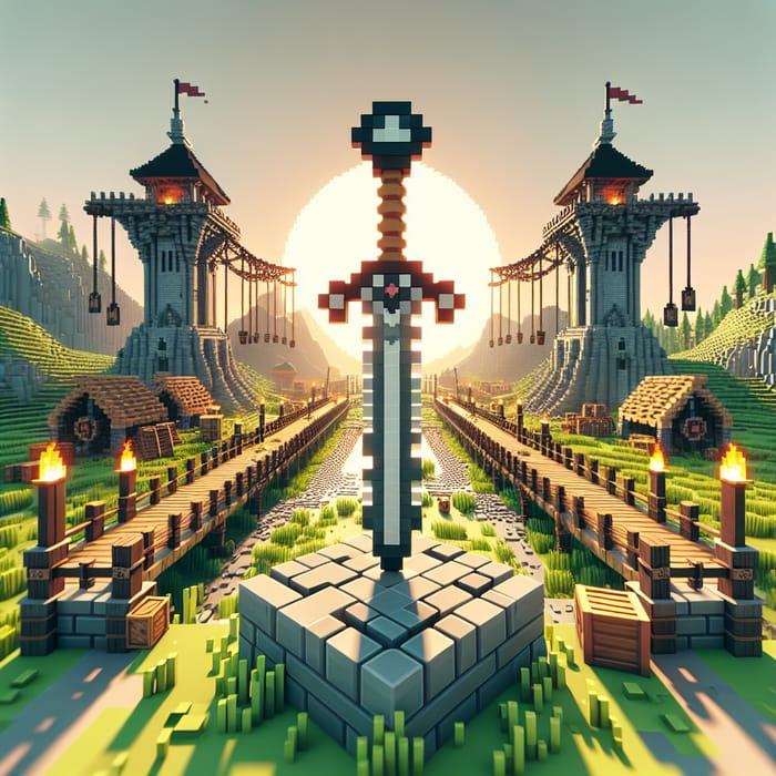 Medieval Minecraft World: Explore a Stunning Landscape