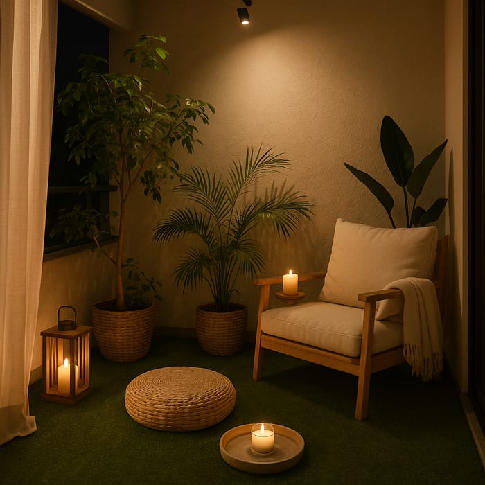 Serene Balcony Design for Meditation & Mindfulness Serene Balcony Design for Meditation & Mindfulness