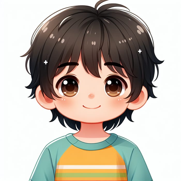 Cute Boy Illustration | Asian Heritage