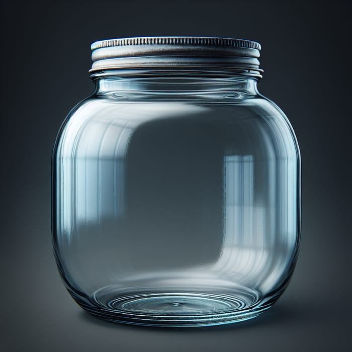 Elegant Classic Glass Jar for Your Home