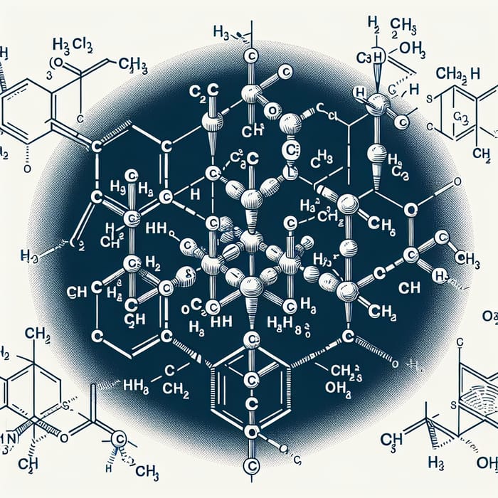 Chemical Compound Structures: Detailed Diagrams & Descriptions