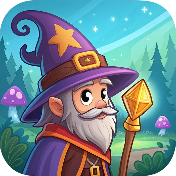 Fantasy Mobile Game Icon Design