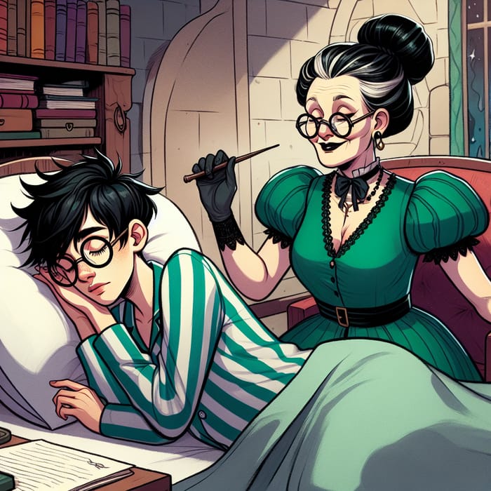 Harry Potter & Professor McGonagall Sleeping | Magical Dreams