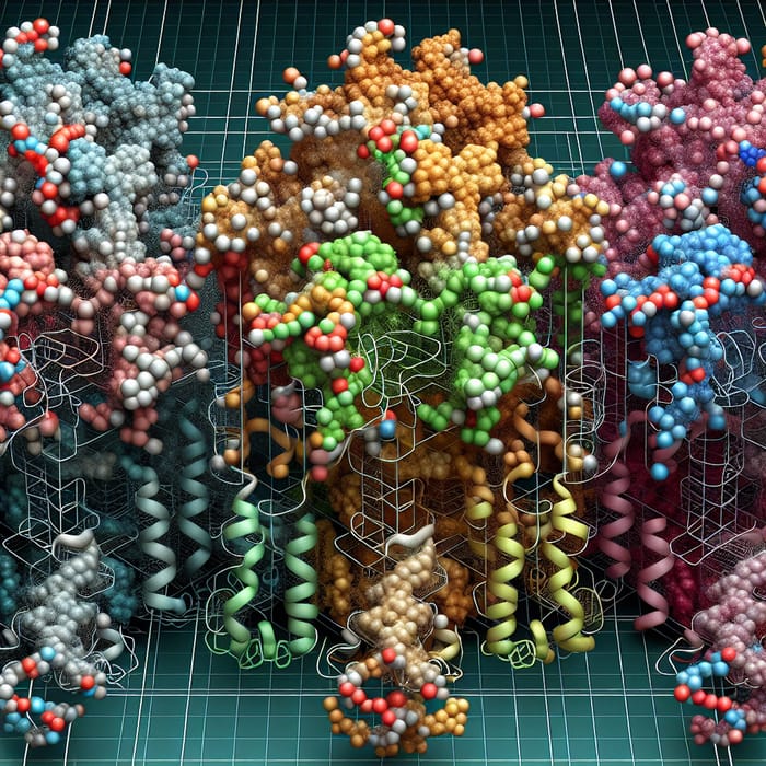 3D Kappa, Mu & Delta Receptors Structure Visualization