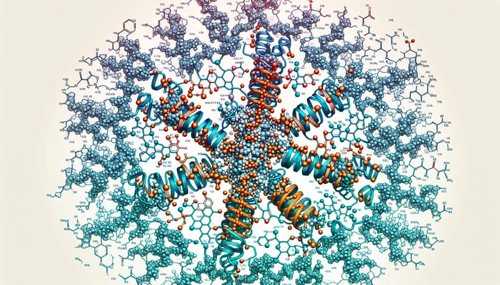 Cannabinoid Receptor 2 Molecular Structure Visualization