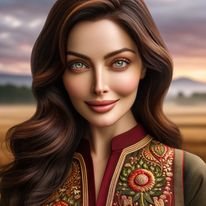 Celebrity Lookalike Aishwarya Rai with Stunning Eyes & Traditional Charm