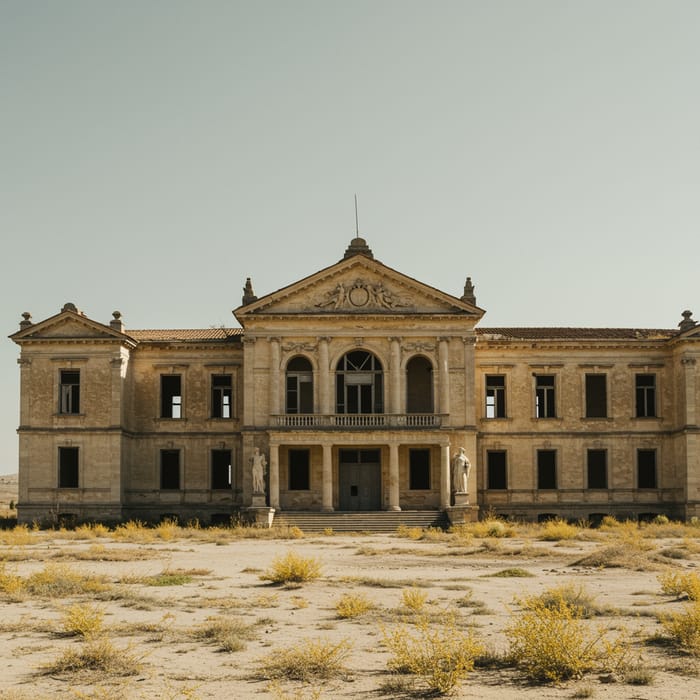 Institute in Empty Spain