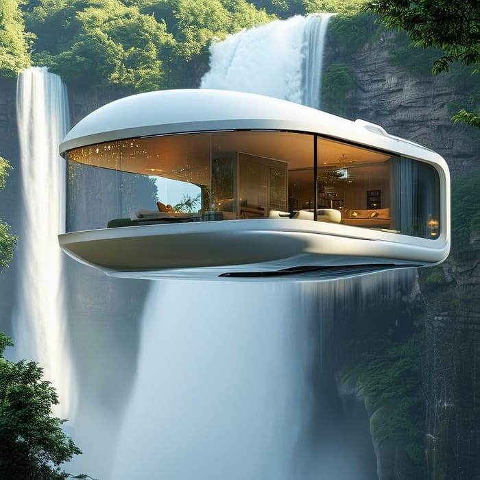 Modern Hydrogen Air House Near Niagara Falls