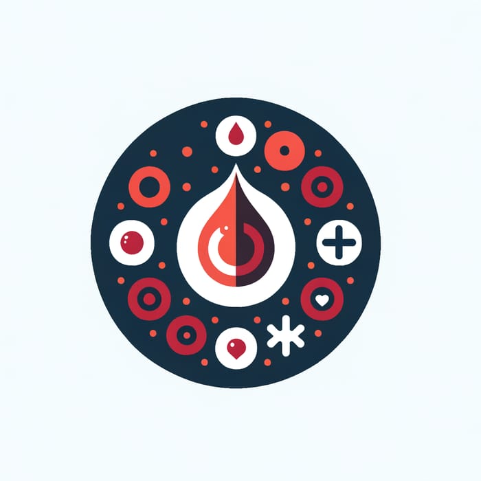 Professional Logo Design for O Positive | Unique Blood Type Symbol Logo