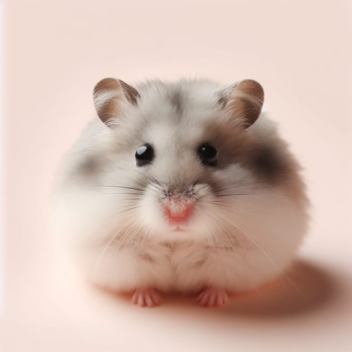 Cute Light Grey Hamster - Adorable Small Pet