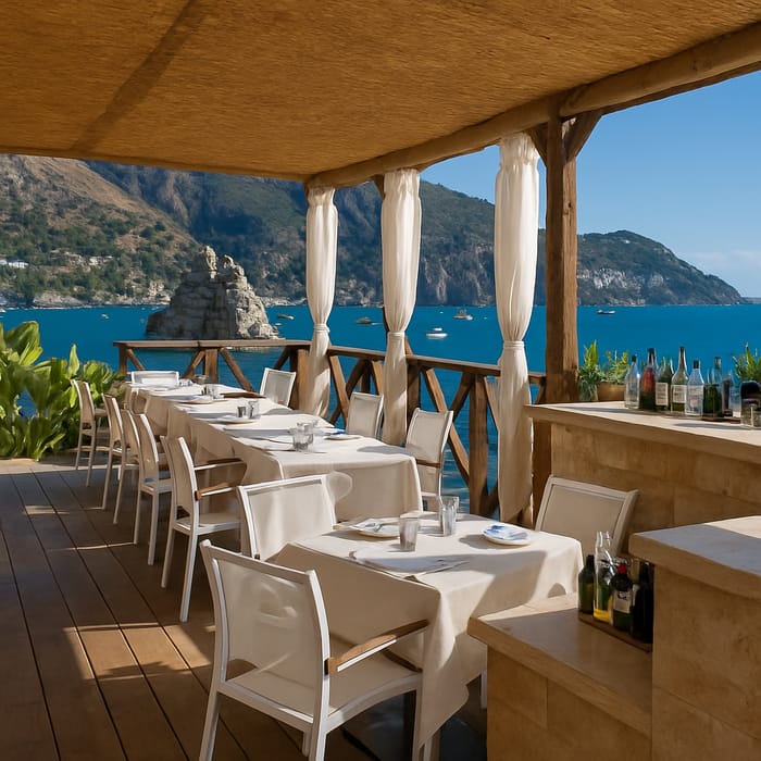 Seaside Restaurant Plan with Stunning Views