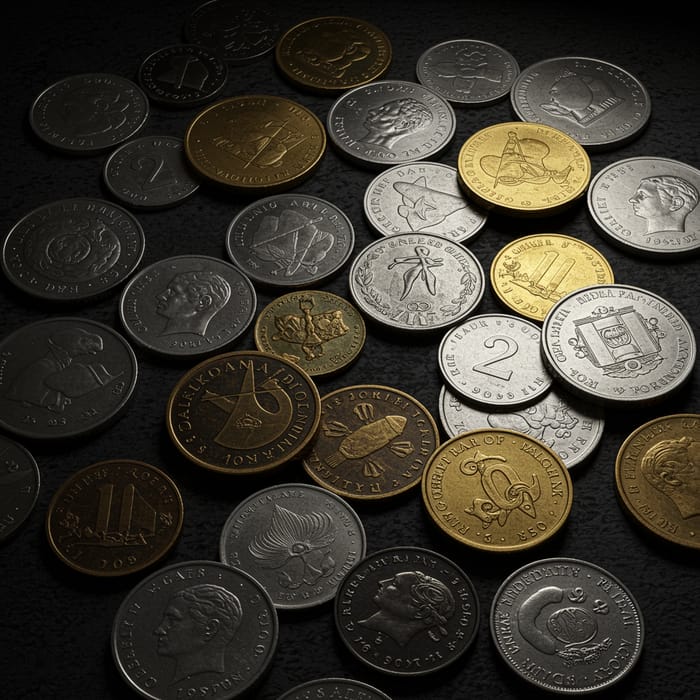 Unique Currency Coins Collection