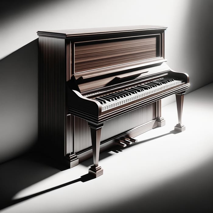 Formalism Piano Art - Emotive Monochromatic Representation