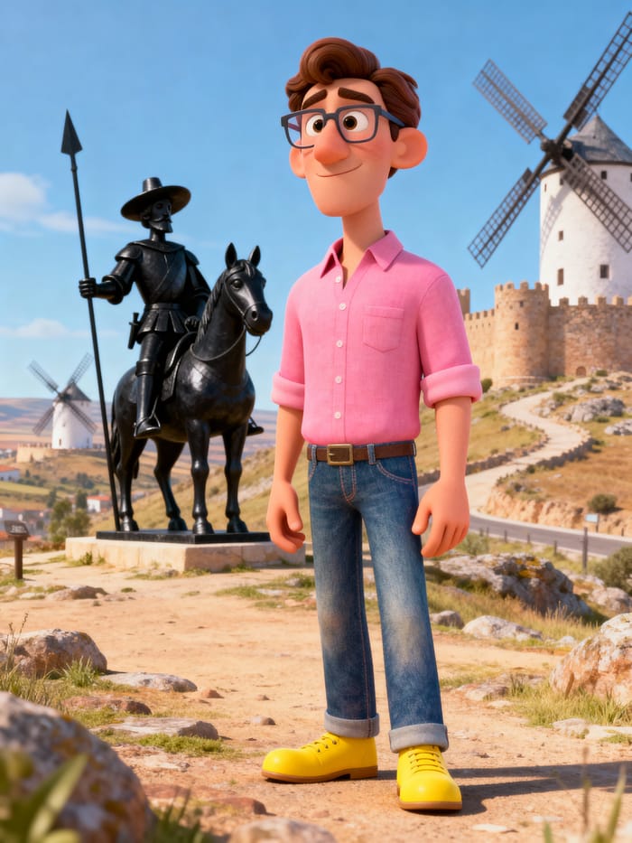 Disney Pixar Style Illustration Transformation Disney Pixar Style Illustration Transformation