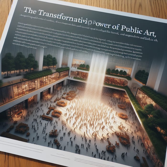 Evolution of Public Art: Spontaneous Transformations