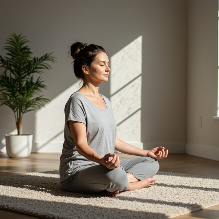 Woman Meditating: Find Inner Peace