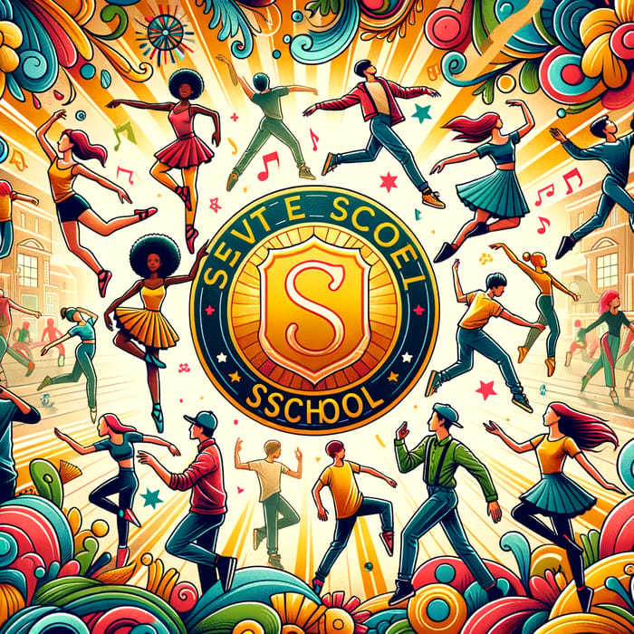 School Dances Notebook Cover | Vibrant Dance Themes with Multicultural Representation