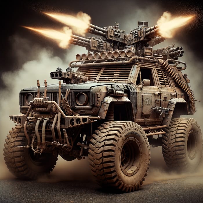 BMW X5 Transformed Into Mad Max-Style War Machine