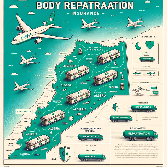 Repatriation Insurance for Algerians to Algeria | Return on Day of Death