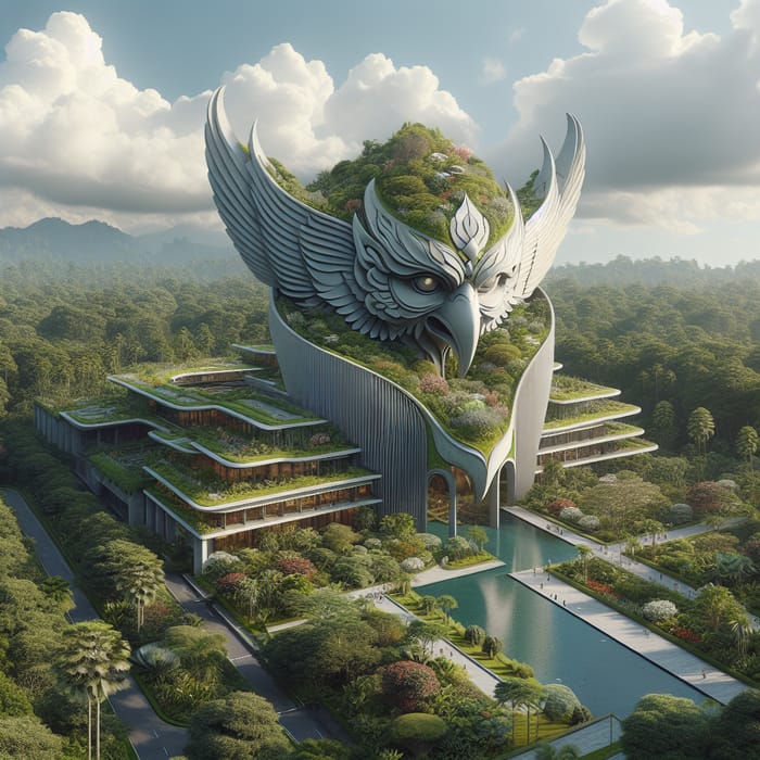 Explore Nusantara Botanical Garden's Garuda-Inspired Design