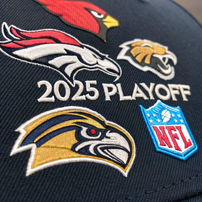 2025 Playoff Football Team Designs for Merchandise