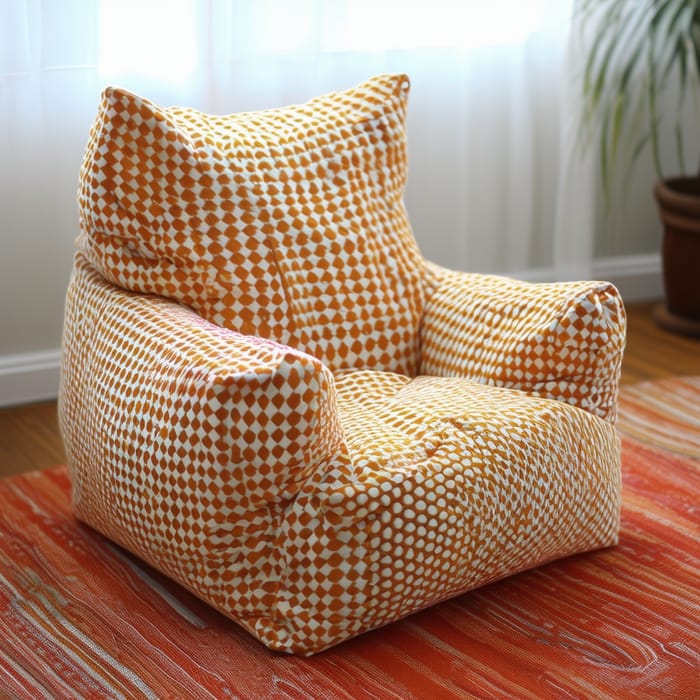 Armchair Beanbag Sewing Pattern - Home Decor Project