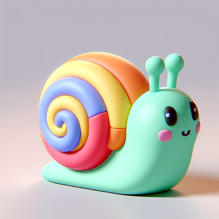 Chibi Snail Model for FDM 3D Printing